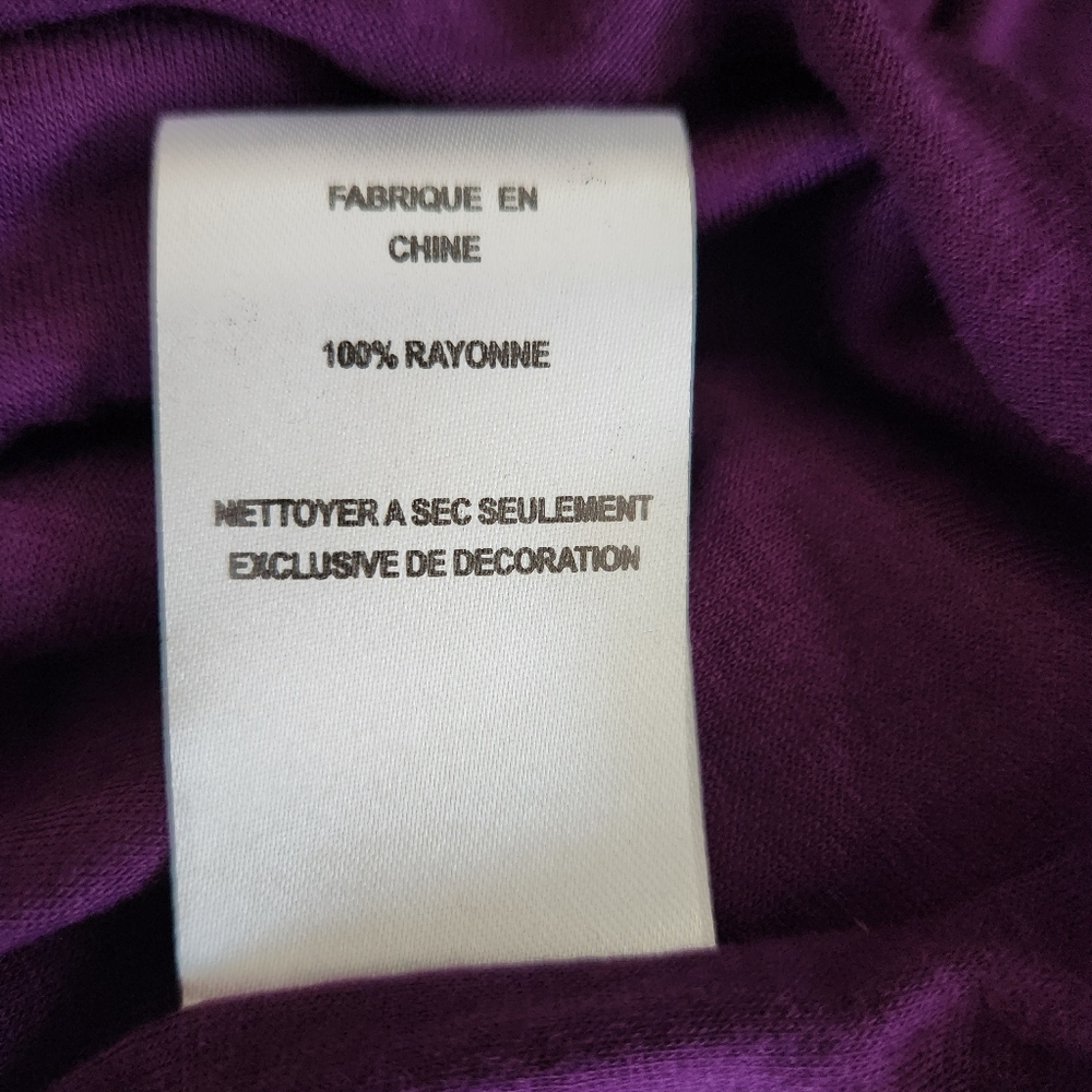 Velvet By Graham & Spencer Purple Strapless Maxi Dress Wedding Lightweight Small - Picture 12 of 12
